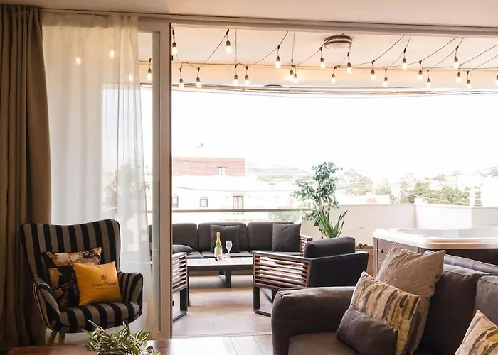 Apartman Designer With Jacuzzi Terrace Baħar iċ-Ċagħaq